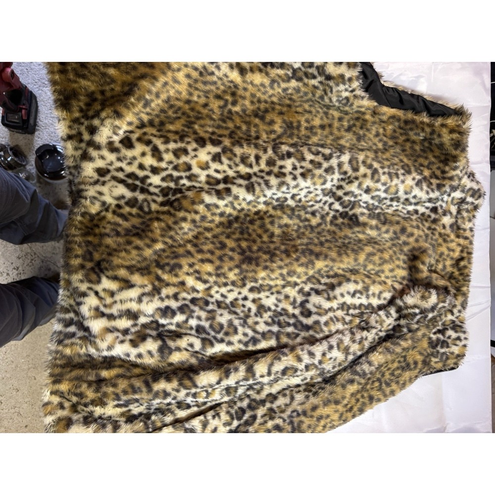 Women's Size XL Lauren Scott Faux Fur Vest
